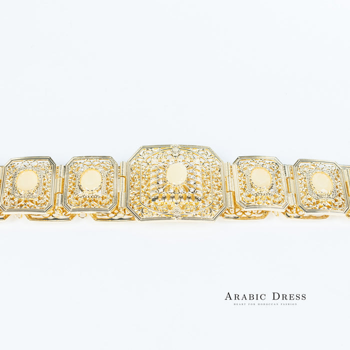 Micha Gold/Creme Belt