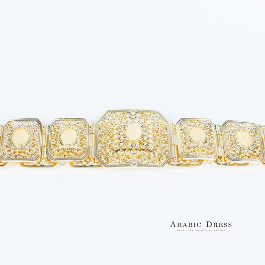Micha Gold/Creme Belt