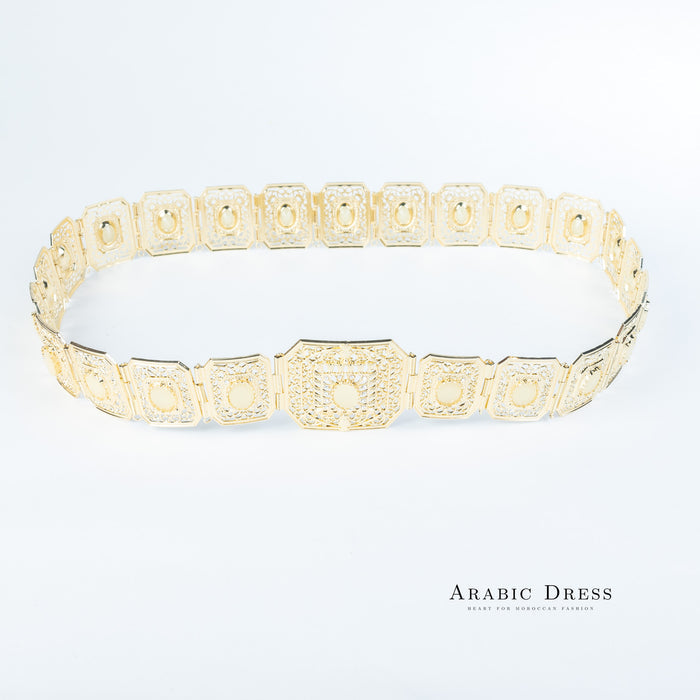 Micha Gold/Creme Belt
