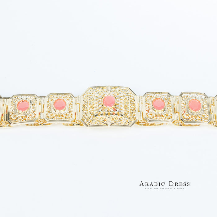 Micha Gold/K pink Belt