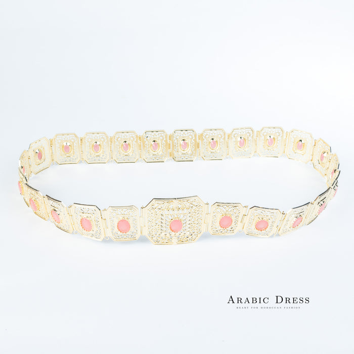 Micha Gold/K pink Belt