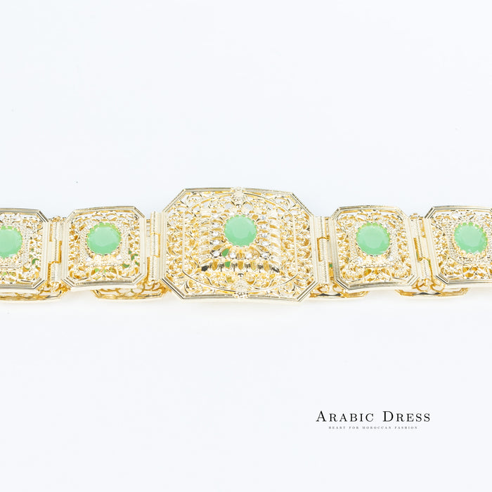 Micha Gold/Mintgreen Belt