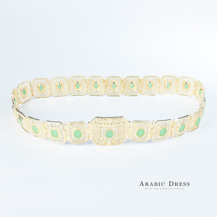 Micha Gold/Mintgreen Belt