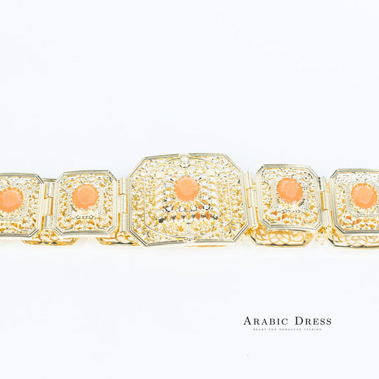 Micha Gold/Salmon Belt