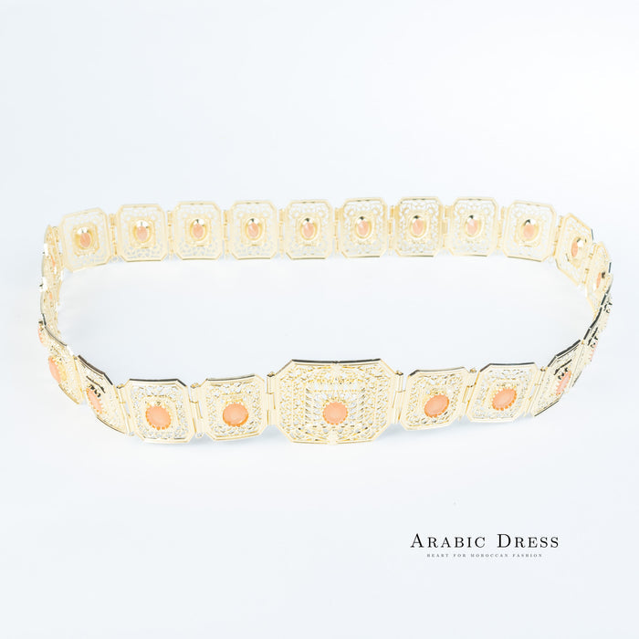 Micha Gold/Salmon Belt