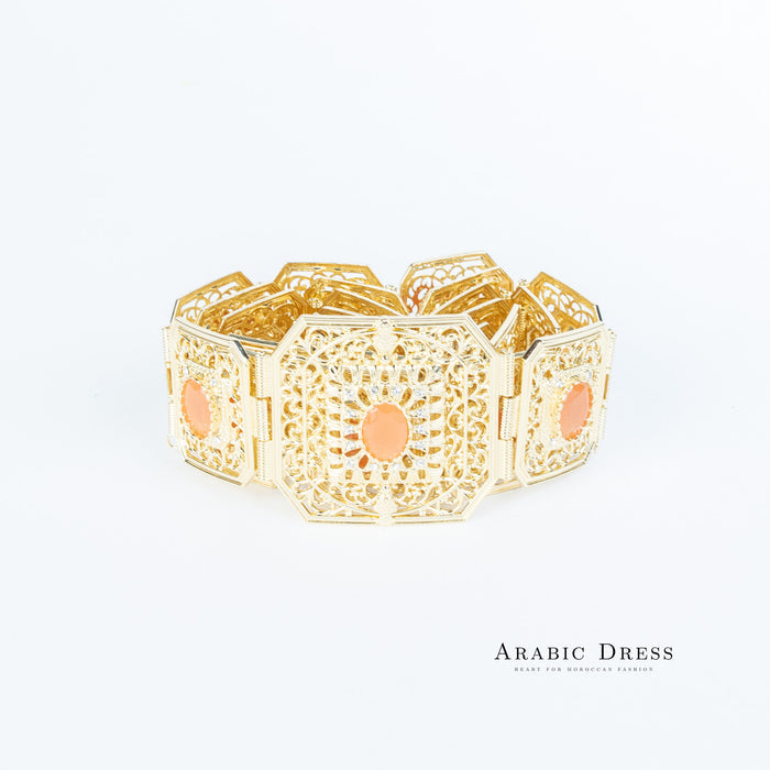 Micha Gold/Salmon Belt