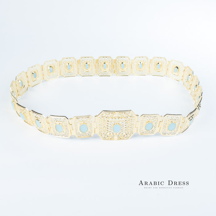 Micha Gold/Turquoise Belt