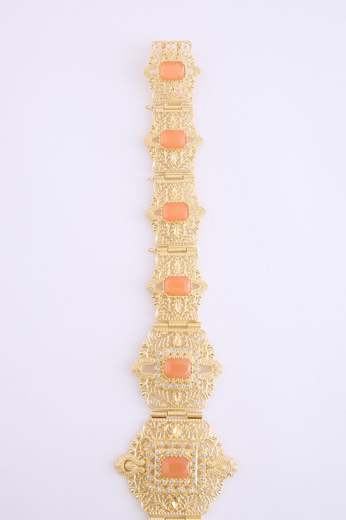 Mihi Gold/Salmon Belt