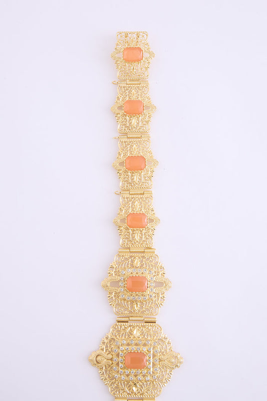 Mihi Gold/Salmon Belt