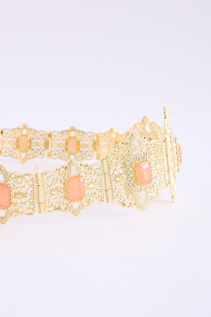 Mihi Gold/Salmon Belt