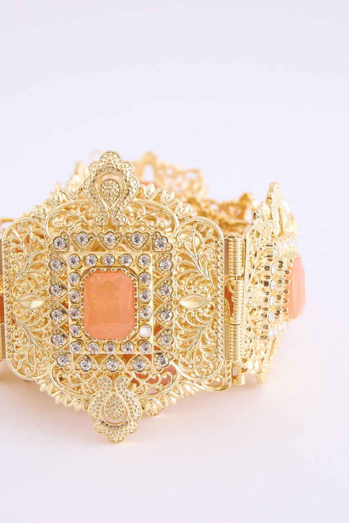 Mihi Gold/Salmon Belt