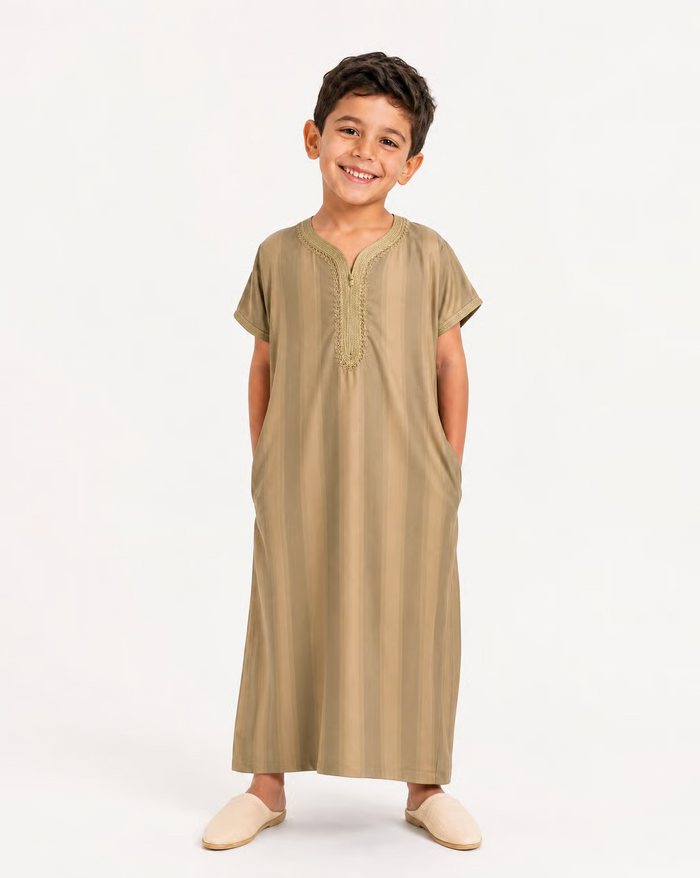 Mini Kandora Amin Beige
