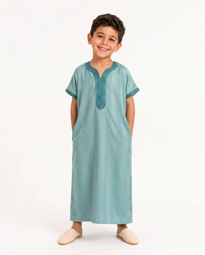 Mini Kandora Amin Mintgreen