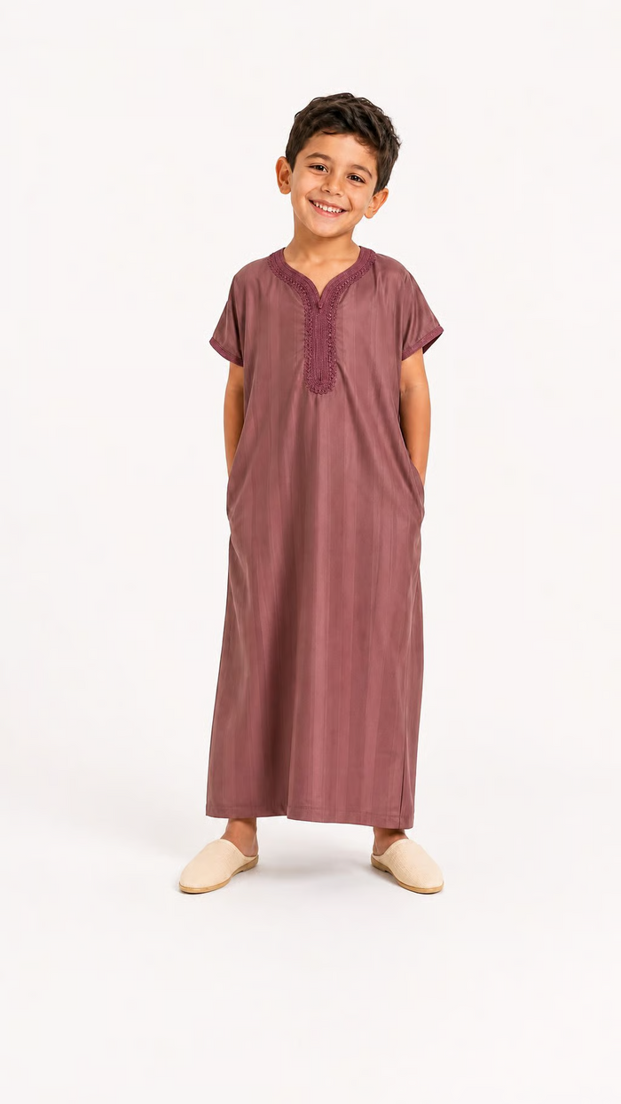 Mini Kandora Amin Palevioled Pink