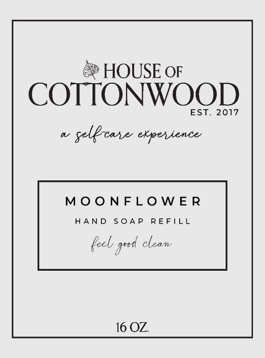 Moonflower 16oz Foaming Hand Soap Refill