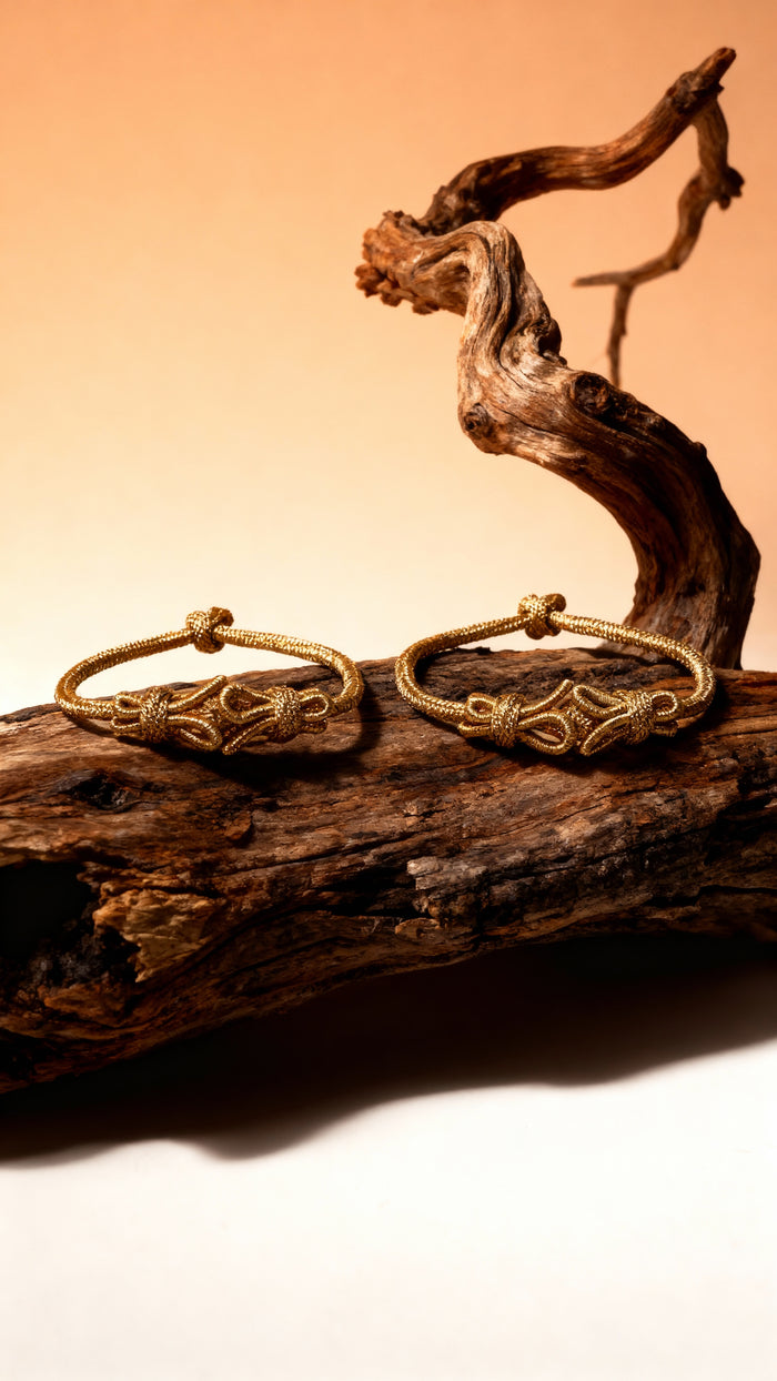Mouwophouders Simpel Gold