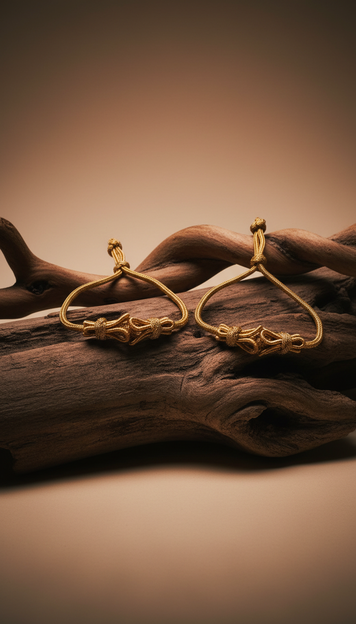 Mouwophouders Simpel Gold