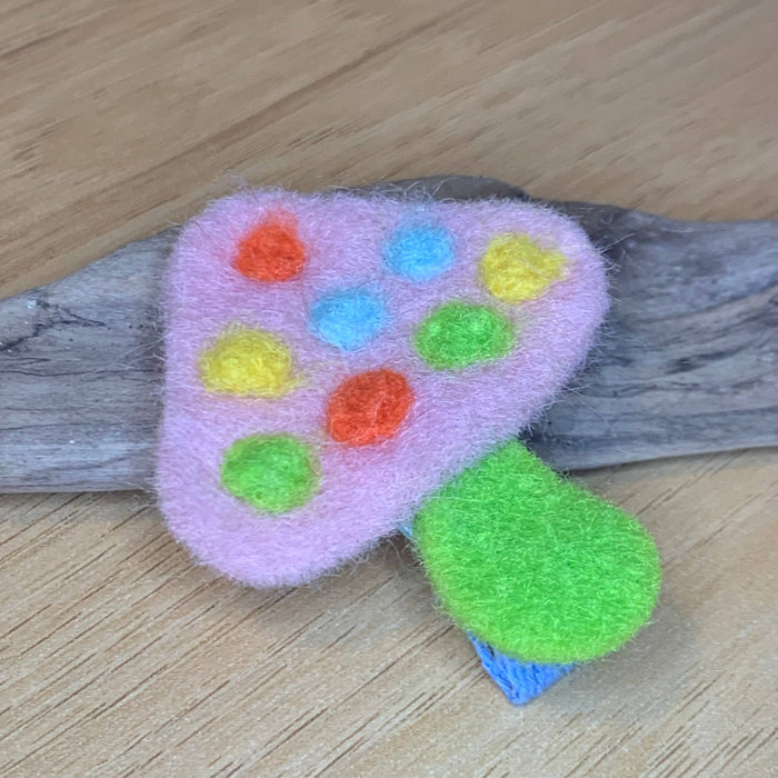Mushroom Hair Clip