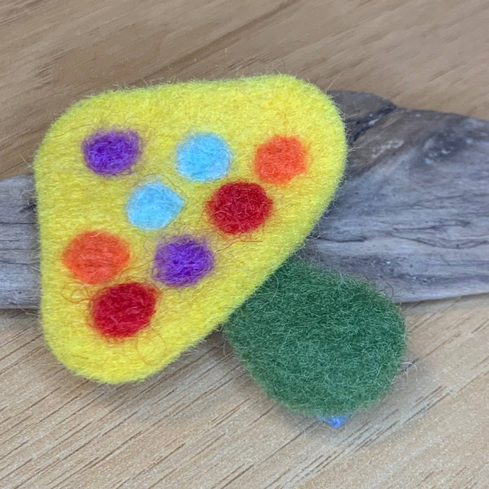 Mushroom Hair Clip