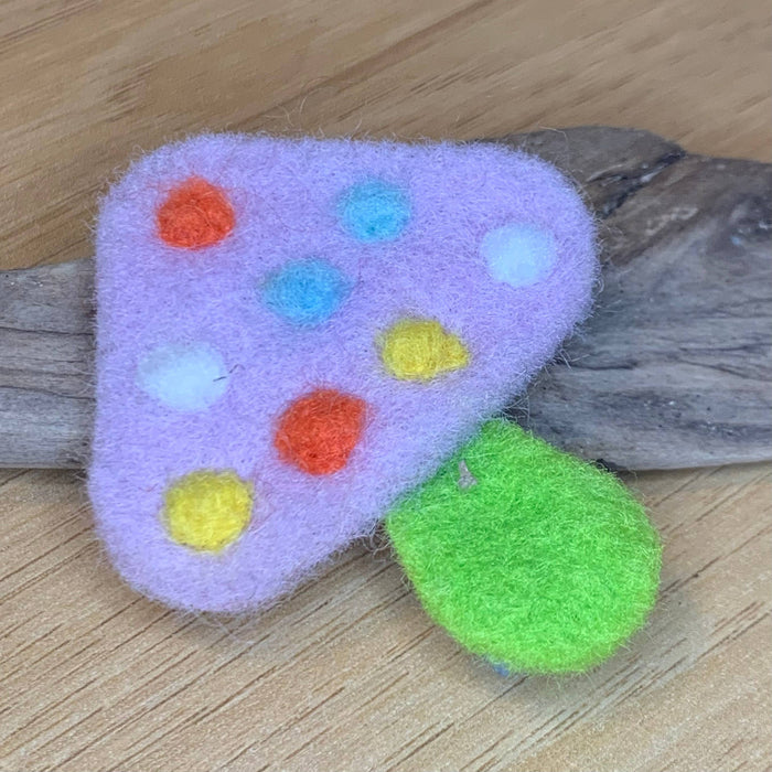 Mushroom Hair Clip