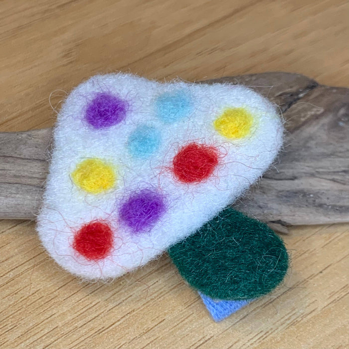 Mushroom Hair Clip