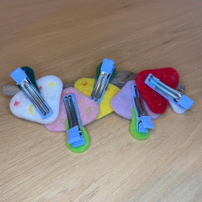 Mushroom Hair Clip