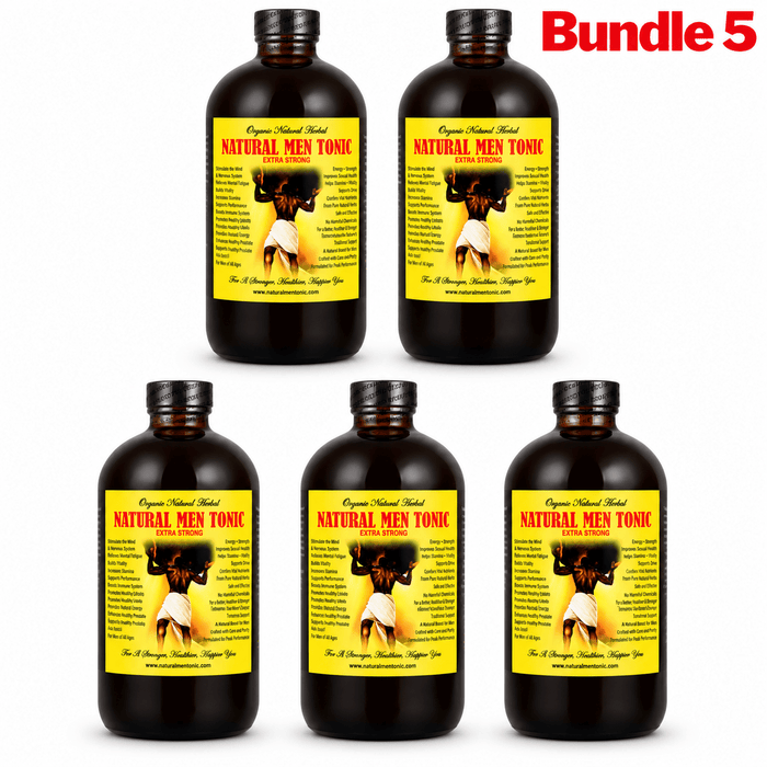 Organic Natural Men Tonic 16 oz | Herbal Wellness Support - Yado African & Caribbean Market