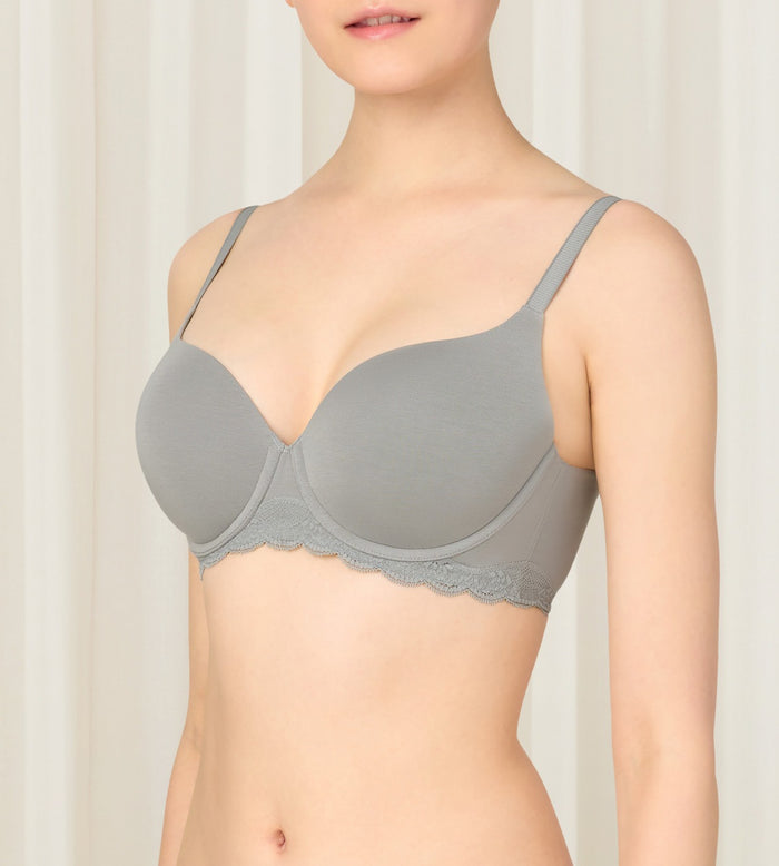 Natural Spotlight Wired Padded Bra - GREY
