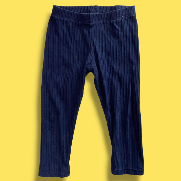 navy H&M legging, 2Y