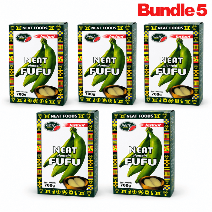 Neat Plantain Fufu Flour | Authentic African Swallow - Yado African & Caribbean Market