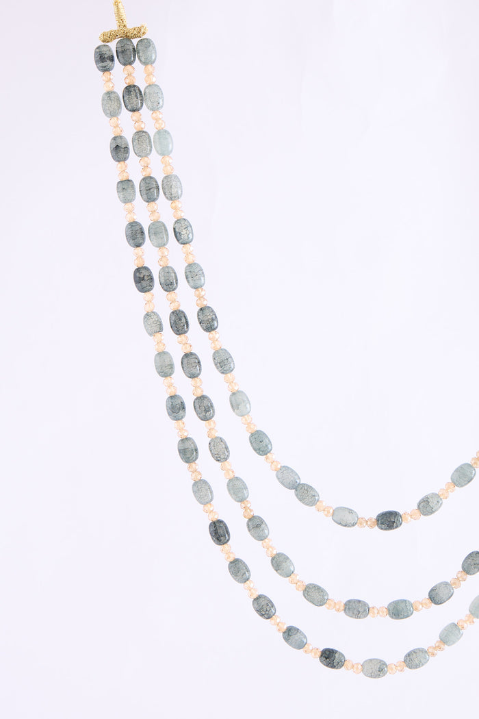 Necklace Green/Gray