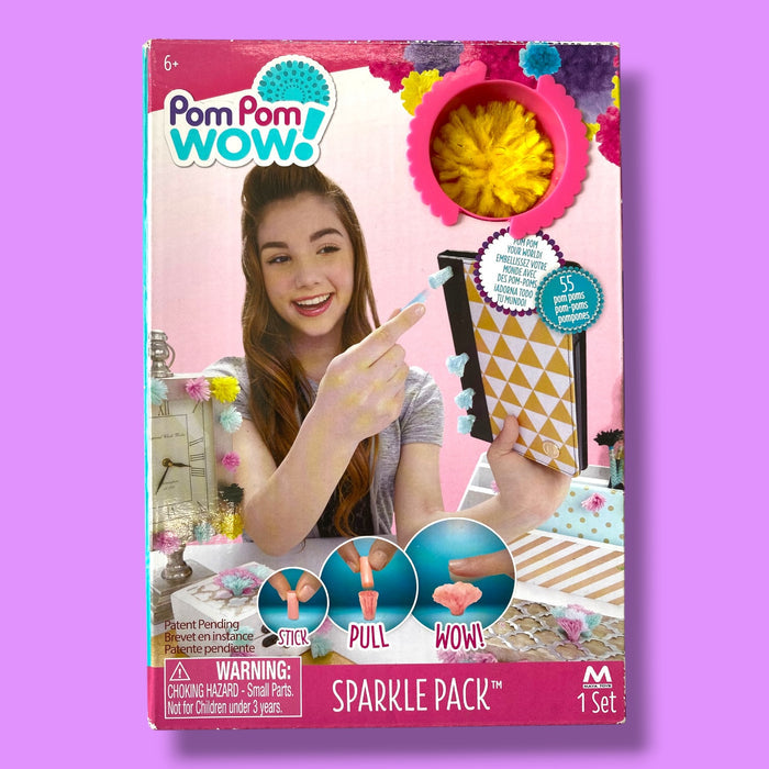 new sparkle pompom  kit