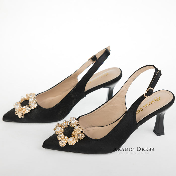 Neyla Heels Black
