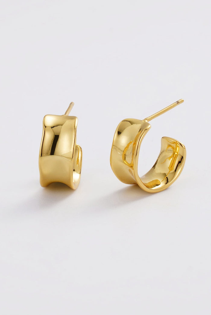 Nina Hoop - Gold