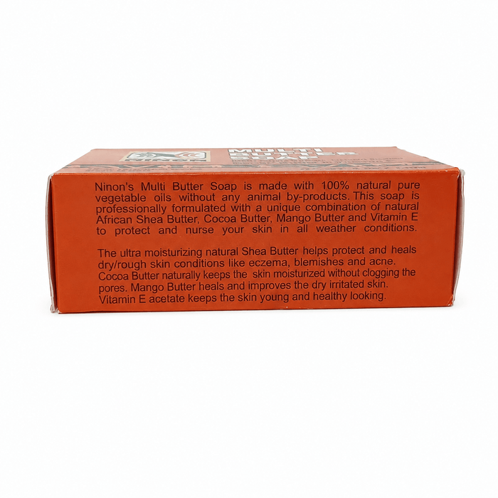 Ninon Multi Butter Soap 5oz | African Black & Shea Care - Yado African & Caribbean Market