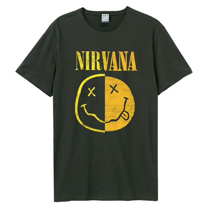 Nirvana T-Shirt - Spliced Smiley Amplified