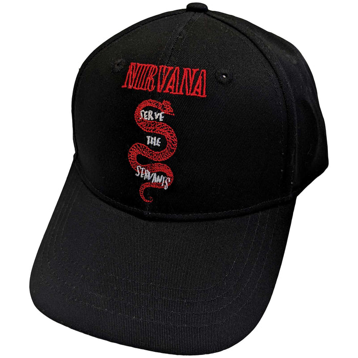 Nirvana Unisex Baseball Cap: Serve the Serpent Rock Off