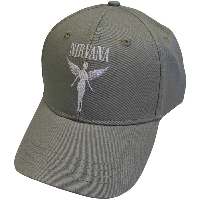 Nirvana Unisex Baseball Cap:Angelic Mono Rock Off