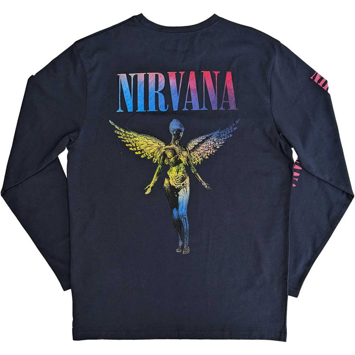 Nirvana Unisex Long Sleeve T-shirt - Angelic Rock Off