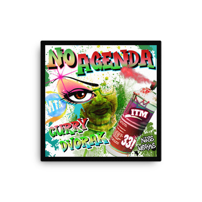 NO AGENDA 1442 - canvas cover art