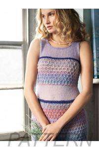 Noro 02 Sheer Panel Dress PATTERN ONLY-Patterns-Noro-Alpaca Direct
