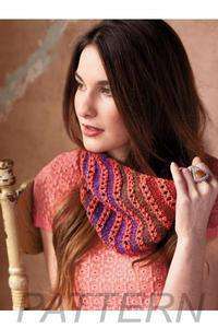 Noro 19 Bias Eyelet Cowl PATTERN ONLY-Patterns-Noro-Alpaca Direct