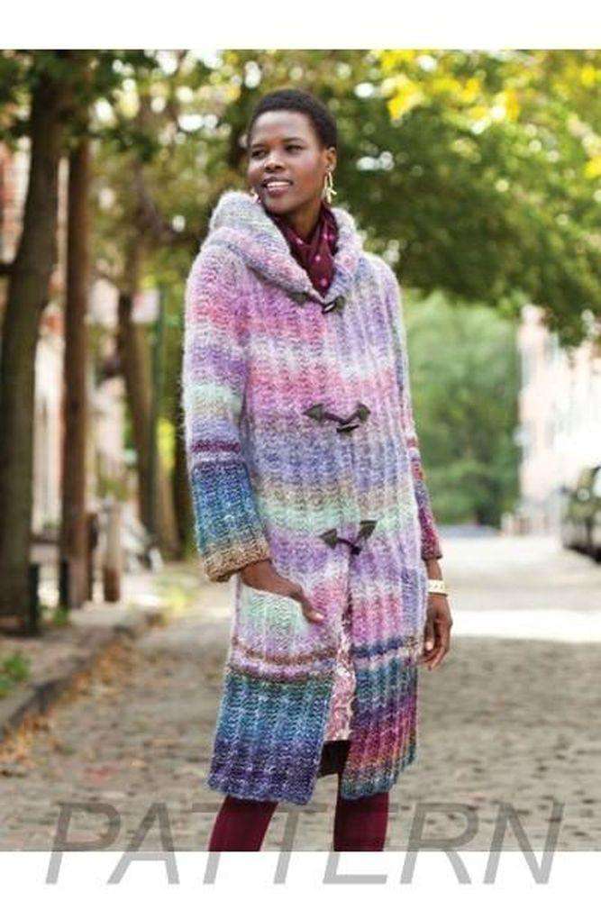 Noro 19 Monty Coat PATTERN ONLY-Patterns-Noro-Alpaca Direct