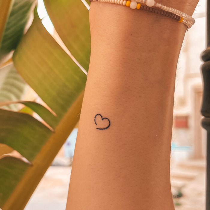 Offenes Herz Tattoo