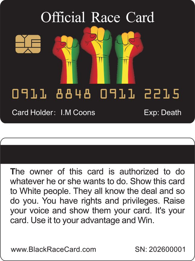 Official Reparations Card™   8 Pack FREE SHIPPING (Official and Original)