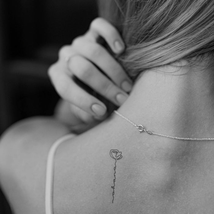 Ohana Rose Tattoo