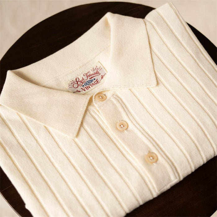 Old Money Cotton T-Shirt - AntoniosClothing - Cream White