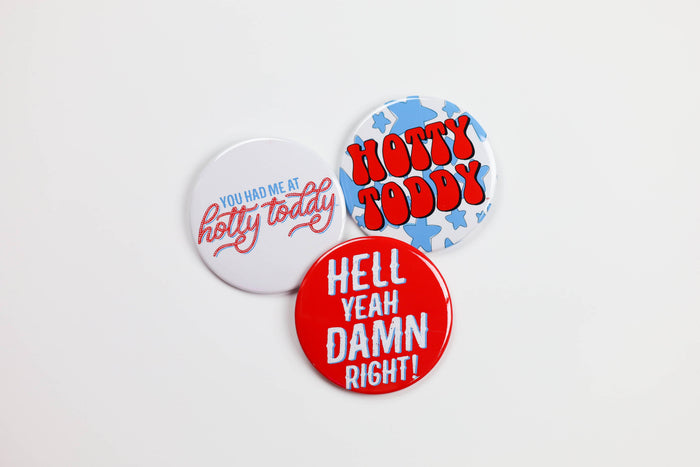 Ole Miss Game Day Buttons | Gameday Pins | College Football: YOU HAD ME AT HOTTY TODDY