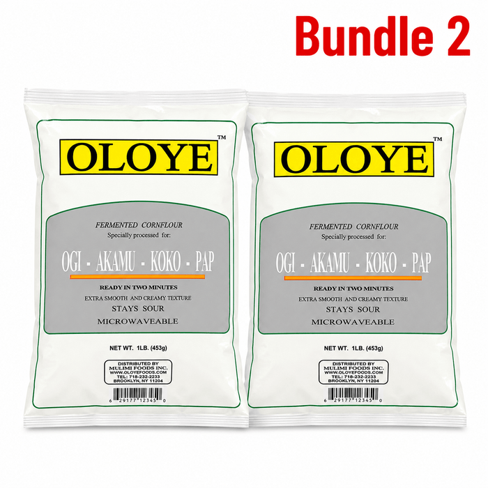 Oloye Ogi Pap Akamu 1 lb | Traditional Maize Cereal - Yado African & Caribbean Market