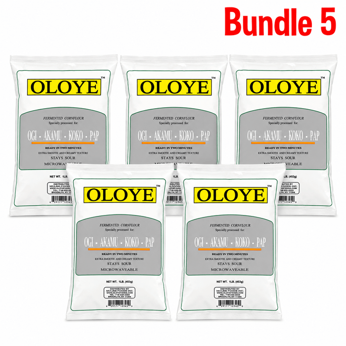 Oloye Ogi Pap Akamu 1 lb | Traditional Maize Cereal - Yado African & Caribbean Market